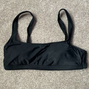 Black bikini top